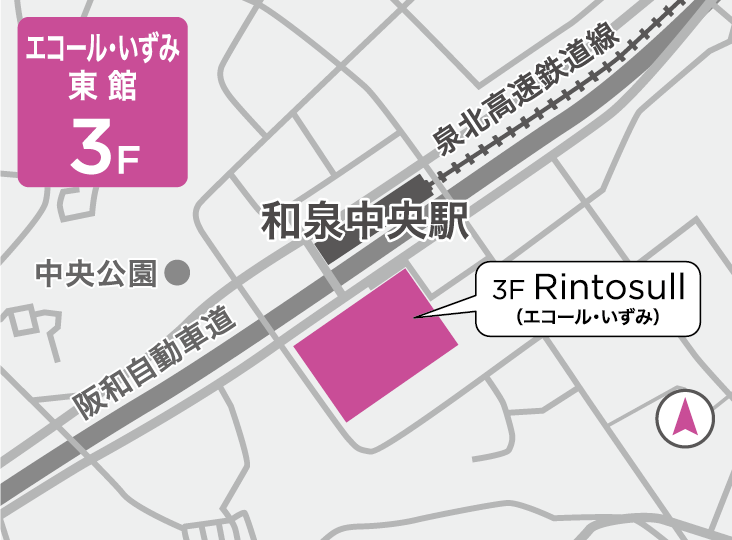 リントスルエコール・いずみ店の地図