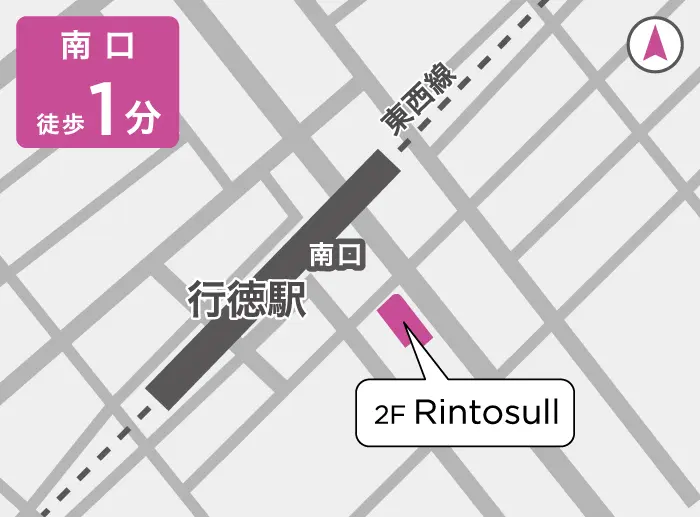 リントスル行徳店の地図