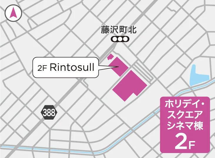 リントスル豊橋店の地図